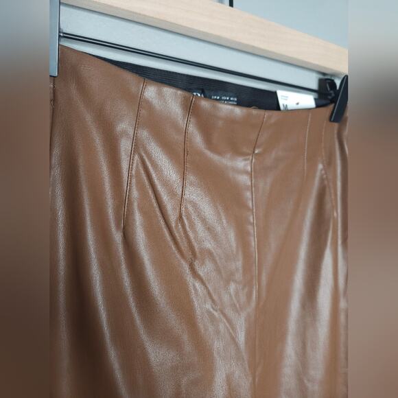 Zara brown liquid legging - Picture 6 of 7